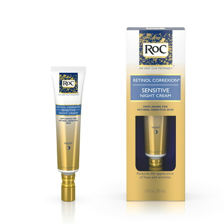 RoC Retinol Correxion Anti-Aging Sensitive Skin Night Cream, 1 fl.