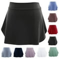 thumbnail image 6 of Tumotour Yoga Skirts For Women A Line High Waisted Casual Athletic Mini Tennis Workout Pickleball Skort Tennis Skirt Dance Skirt, 6 of 6
