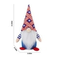 thumbnail image 3 of Hwkond Party Supplies & Decor Independence Day Decorations - Long Hat Gnome Decor - Patriotic Gnome Plush President Election Decorations, Fourth Of July Patriotic Decor Faceless Doll Gnomes, 3 of 9