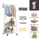 thumbnail image 4 of Perchero De Piso Organizador De Ropa Rack Colgador Closet Marthing Organizador de Ropa Mutifuncional Armado Facil y Dinamico, Mueble Organizador Portatil de ropa, zapatos, bolsos y accesorios, 4 of 9