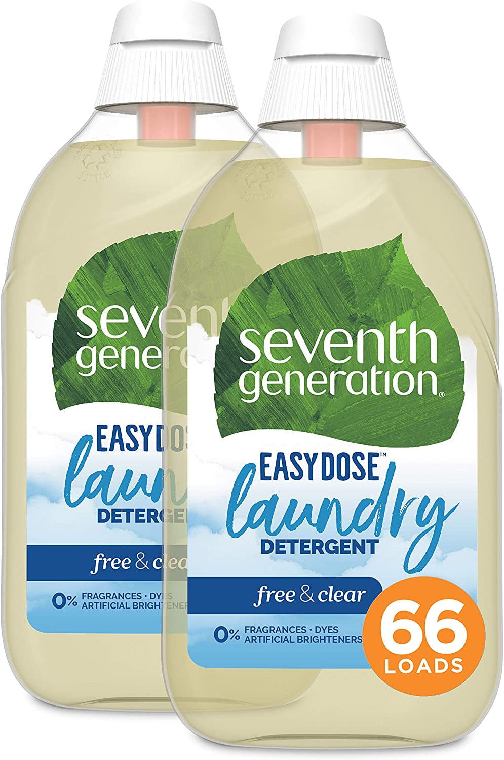 Seventh Generation Laundry Detergent, Ultra Concentrated EasyDose, Free