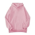 thumbnail image 4 of LEKODE Sweatshirt Fleece Jacket two piece sets for women summer lounge sets for women Sweatshirt Wide Leg Sweatpants women track suits 2 piece set Pink S, 4 of 5