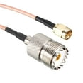 thumbnail image 3 of Uxcell SMA Male to UHF SO-239 Female RF Coaxial Cable Low Loss RG316 Antenna Cable 3Feet, 3 of 5