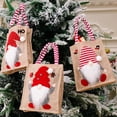 thumbnail image 4 of Saco de Papá Noel de Navidad para niños, bolsa de almacenamiento de dulces, decoración navideña, 2024, 2023, 4 of 4
