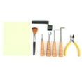thumbnail image 3 of Jeu d'Outils de Réparation de Guitare, 8Pcs Portable Universel Luthier Outils de Maintenance pour la Réparation, 3 of 8