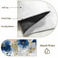 thumbnail image 6 of Round Rug 6Ft Washable Non-Slip, Navy Blue Spring Floral Circle Area Rugs for Living Room Bedroom, Farmhouse Butterfly Indoor Floor Mats Carpet Runner for Home Decor Aesthetic, 6 of 8