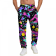 thumbnail image 3 of Pantalones deportivos para hombre de los años 80, pantalones deportivos divertidos, pantalones deportivos casuales, atuendos de los años 90 para hombres, disfraces deportivos de Halloween, 3 of 5