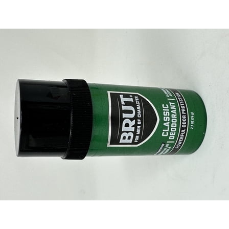 2 Pack - Brut Classic Round Deodorant for Men, Powerful Odor Protection, Aluminum Free, 2.7 OZ