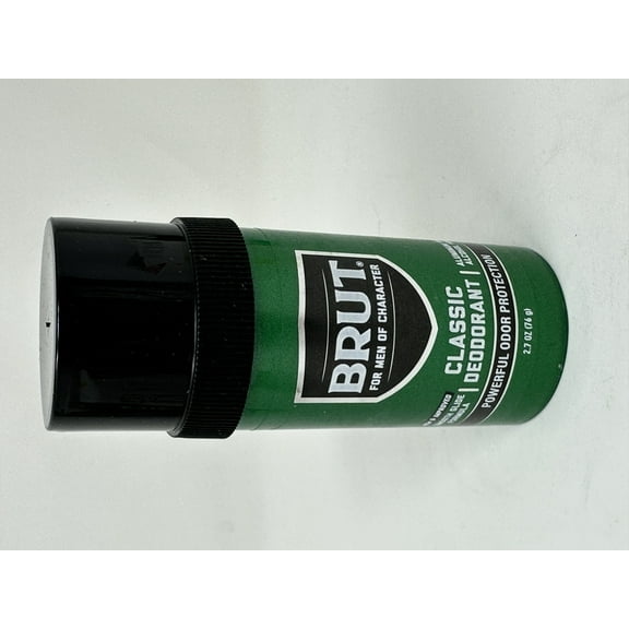 2 Pack - Brut Classic Round Deodorant for Men, Powerful Odor Protection, Aluminum Free, 2.7 OZ