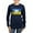Navy, variant on CafePress - Ukraine Heart Long Sleeve T Shirt - Women's Long Sleeve Graphic Tee Casual Fit