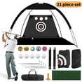 thumbnail image 1 of Baweave Filet de Golf Tout-en-un avec Accessoires Filet d'Entraînement pour Cour pour Écraser Conduire Lancer Filets de Golf pour Cour, 1 of 7