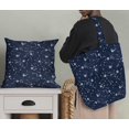 thumbnail image 5 of Soimoi polyester Crepe Fabric Moon & Galaxy Print Sewing Fabric Yard 42 Inch Wide, 5 of 5