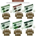 thumbnail image 4 of Trumiri Leafy Incense Cones - Variety Pack - Total 60 Cone Incense (6 Scents x 10 Conos) - Citronella Lemongrass Eucalyptus Peppermint Cedar Pine - Cone Incense Scents - Insense Cones - Incent Cone, 4 of 5