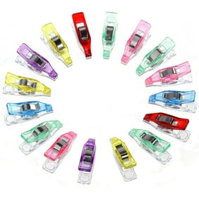 Arts Crafts Sewing Julvie 100 Pcs Multicolor Sewing Clipsi œcrochet Crafting And Knitting Sewing Crafts Clamps All Purpose Clips For Quilting Binding Clips Fabric Clips Multiple Color Combinations Sewing