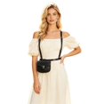thumbnail image 3 of Halloween Crossbody Bags, Medieval Style Zipper Waist Purse, Elegant Secure Fanny Pack for Daily Matching, 3 of 5