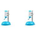 thumbnail image 4 of Dispensador automático de botellas de agua Billuyoard Fuente para mascotas Azul 23.8 × 23.8 × 39 cm 2piezas, 4 of 6