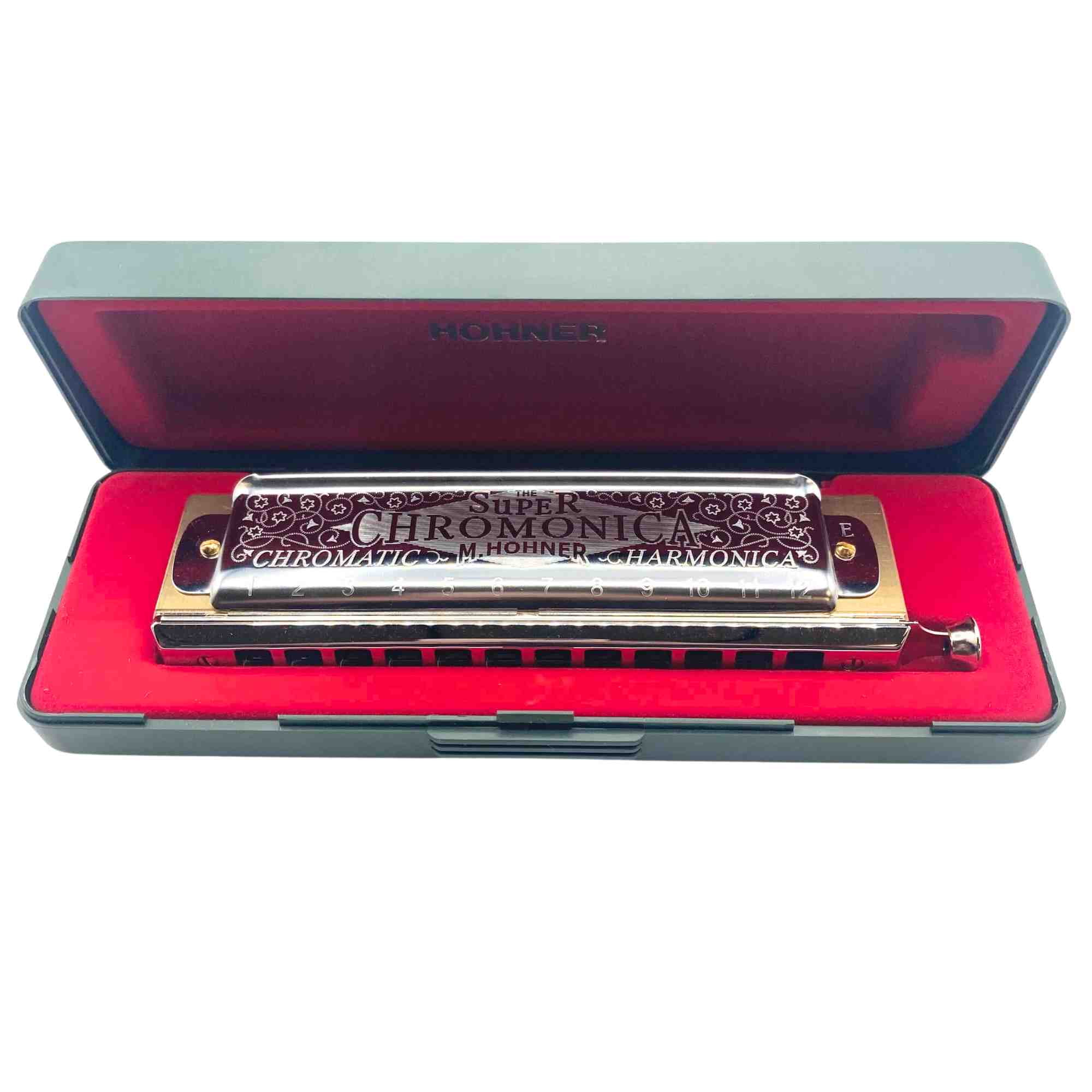 Hohner Super Chromonica 12 Hole Chromatic Harmonica Key Of E