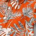 thumbnail image 4 of Boys Hawaiian Shirt Print Short Sleeve Shirt Casual Button Down Shirt with Chest Pocket Beach Summer Tops Size 2-15 Years, 4 of 8