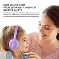 thumbnail image 4 of Kids Headphones, Wired Headphones for Kids Over Ear, 85dB Volume Limiter, Headphones for School, for On-line Study, Travel, Girls, Boys, 4 of 6