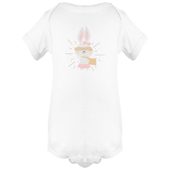 Super Hero Rabbit Girl Bodysuit Infant -Image by Shutterstock, Newborn