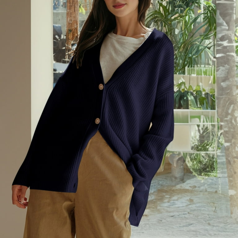 Navy sweatshirt best sale cardigan