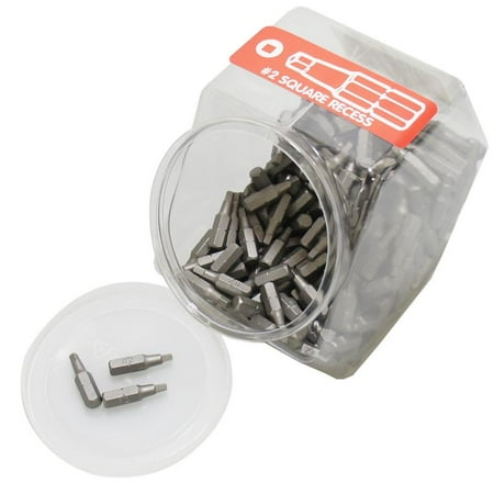 

Mayhew Square Recess #2 S X 5.75 in. L Screwdriver Bit Carbon Steel 100 pc