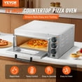 thumbnail image 2 of VEVOR Commercial Countertop Pizza Oven Electric Pizza Oven for 14" Pizza Indoor, 2 of 9