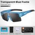 thumbnail image 2 of WEST BIKING Gafas de bicicleta Cómodas de usar Gafas deportivas Gafas de sol para exteriores, 2 of 6