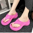thumbnail image 6 of ibiyuan Women Flip Flops Thong Sandals Non- Woven Sole Shower Slippers Dressy Orthofeet Shoes for Women, 6 of 8