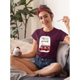 thumbnail image 2 of Santa's Foodtruck Collection B T-Shirt Women -Victoria Borges Designs, Female 4X-Large, 2 of 4