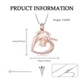 thumbnail image 2 of Men Women Memorial Unicorn Urn Necklace Lockets for Human Ashes Pendant Keepsake Cremation Jewelry for Ashes, 2 of 6