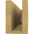 thumbnail image 4 of Ekena Millwork 4"W x 6"H x 20"L Alpine Woodgrain TimberThane Rafter Tail, Primed Tan, 4 of 6