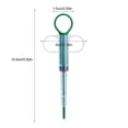 thumbnail image 4 of 5pcs Pets Medicine Dispenser Handy Liquid Feeder Round-Headed Soft Tip Syringe Dropper for Little Pets Dogs Cats, 4 of 9