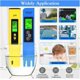 thumbnail image 3 of PH Meter 0.01 pH Precision Water Quality Tester 014 pH Range TDS and EC LCD Display Blue, 3 of 5