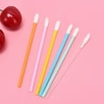 thumbnail image 6 of 50pcs Disposable Lip Brush Cosmetic Lipstick Gloss Wands Applicator Make Up Tool, 6 of 8