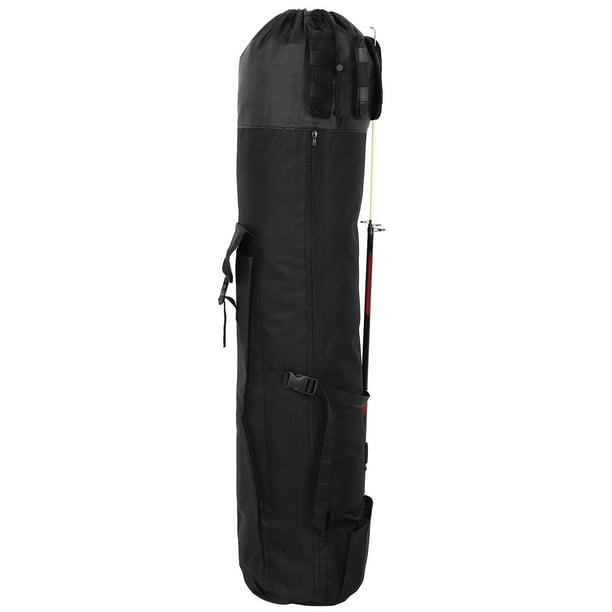Fishing Pole Case, Fishing Rod Bag, Easy To Carry Durable Can Hold 5 Rods  And Reels For Home Camping Travel Picnic Black 
