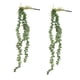 thumbnail image 1 of 2x Flor artificial Cadena de perlas Colgante de pared Plantas suculentas artificiales, 1 of 9