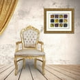 thumbnail image 3 of Frank, Assaf 14x12 Gold Ornate Wood Framed with Double Matting Museum Art Print Titled - Varieties of Olives in bowls on white background, 3 of 4