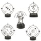 thumbnail image 5 of Ornamento del juguete de la del juguete de oscilante orbital magnética eléctrica Colco Adorno de rueda giratoria, 5 of 6