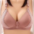thumbnail image 2 of WAYUTE Women's Bras Wirefree Solid Color Comfort Everyday Seamless Unlined Soft Cup Lightweight Support Full Coverage Non Padded Bra, 2 of 3