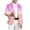 C-Pink462, variant on DHFJKG Boys Girls Blazer Party Coat Casual Ice Print Slim Fit Button Up Long Sleeve Suit Jacket For Kids 3-14 Yrars Old