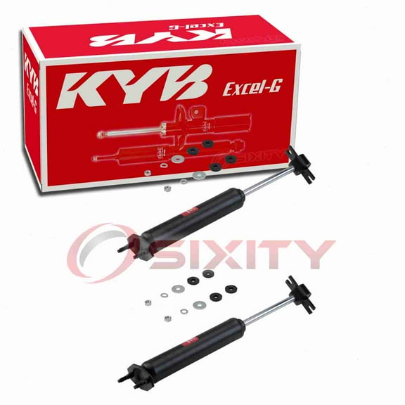 2 pc Front Shock Absorbers compatible with Ford Mustang 1964-1970
