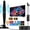 Grey, variant on fatini TV Antenna Indoor, Antenna for Smart TV, HD Digital Antenna with Amplifier Signal Booster for Local Channels, Support 4K 1080p ,320 Miles Long Range Reception-18ft
