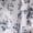 White, variant on Spring Print Long-Sleeved Square Neck Slit Dress