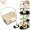 1pc White, variant on Foldable Hanging Sink Drain Basket, Stretchable No-Drill Sink Colander with Flip Cover, Anti-Clog Fast Draining Space Saving Food Catcher for Fruits Vegetables, Kitchen Organizer