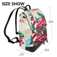thumbnail image 2 of Fotbe Merry Christmas 1 Mochila Bolso con Estampado para Mujer, Mochila Antirrobo de Nylon Impermeable, Bolsa Ligera de Hombro, 2 of 4