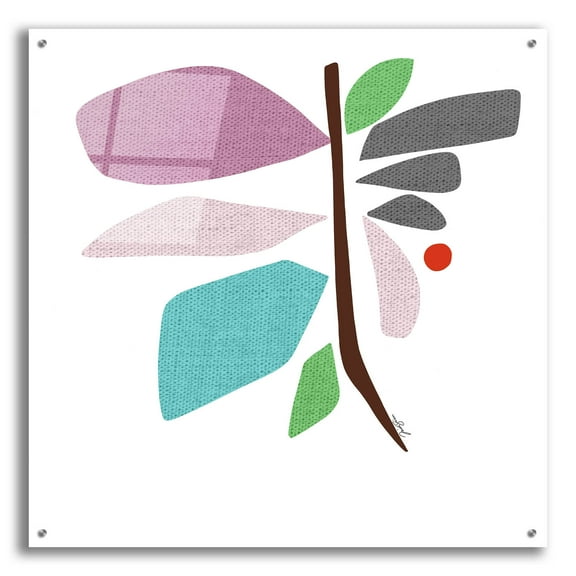 Epic Art ' Elements' by Trish Sierer, Acrylic Glass Wall Art, 36"x36"