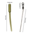 thumbnail image 3 of Sonducket 10 Uds carpa giratoria verde europeo bolsa preformada tallos conector convertidor anillos aparejo Terminal accesorios de malla Pescar, 3 of 6