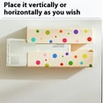 thumbnail image 4 of Yingyy Boîte de Rangement pour Serviettes avec Distributeur Humide Magnétique, Boîte de Rangement Fonctionnelle Humide, Distributeur de Lingettes en Plastique, Besoin (Blanc), 4 of 6