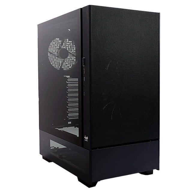Gabinete Gamer IN WIN MODFREE BASE E-ATX Full Torre 3 Fan Cristal Templado USB-C Negro